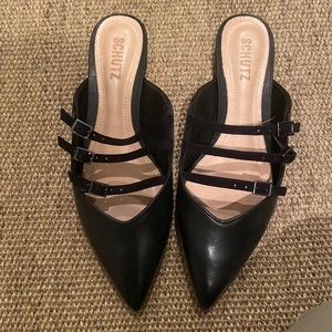 Schutz flat pointed toe flats